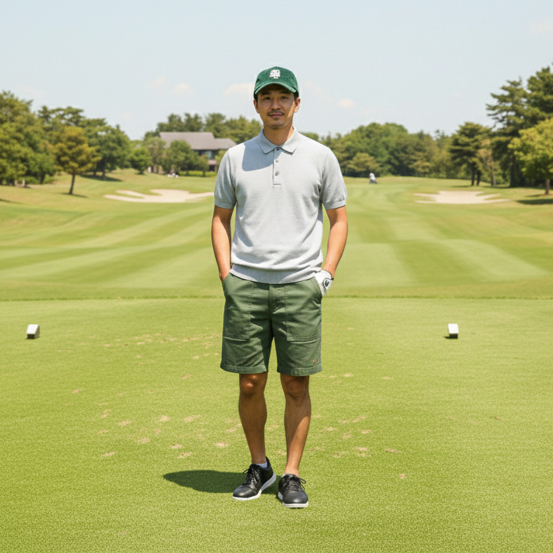 THESUNGOLF】25OPV4/OP SHORTS/S/OLI