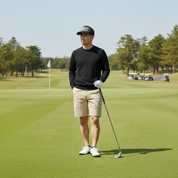 THESUNGOLF】25OPV4/OP SHORTS/S/BEI