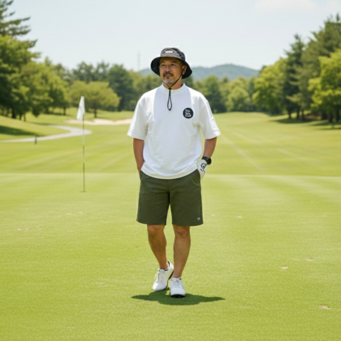 THESUNGOLF】25OPV8/OP SHORTS/M/OLI