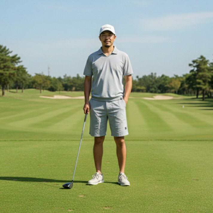 THESUNGOLF】PSSUNL2501 /ルーズスキッパー/L/GY