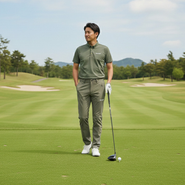 THESUNGOLF】SG-24PT02ロングパンツ/S/KHA