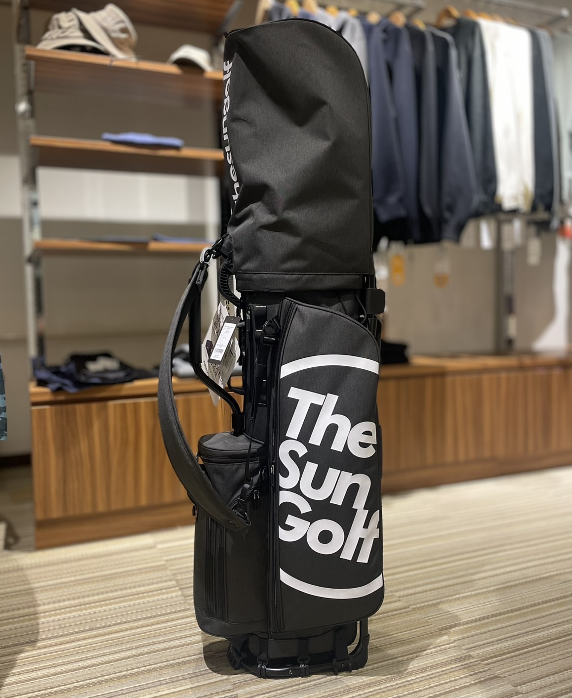 THESUNGOLF】APR24FW2-CAB004/PRO MODEL9.0キャディバッグ/BK