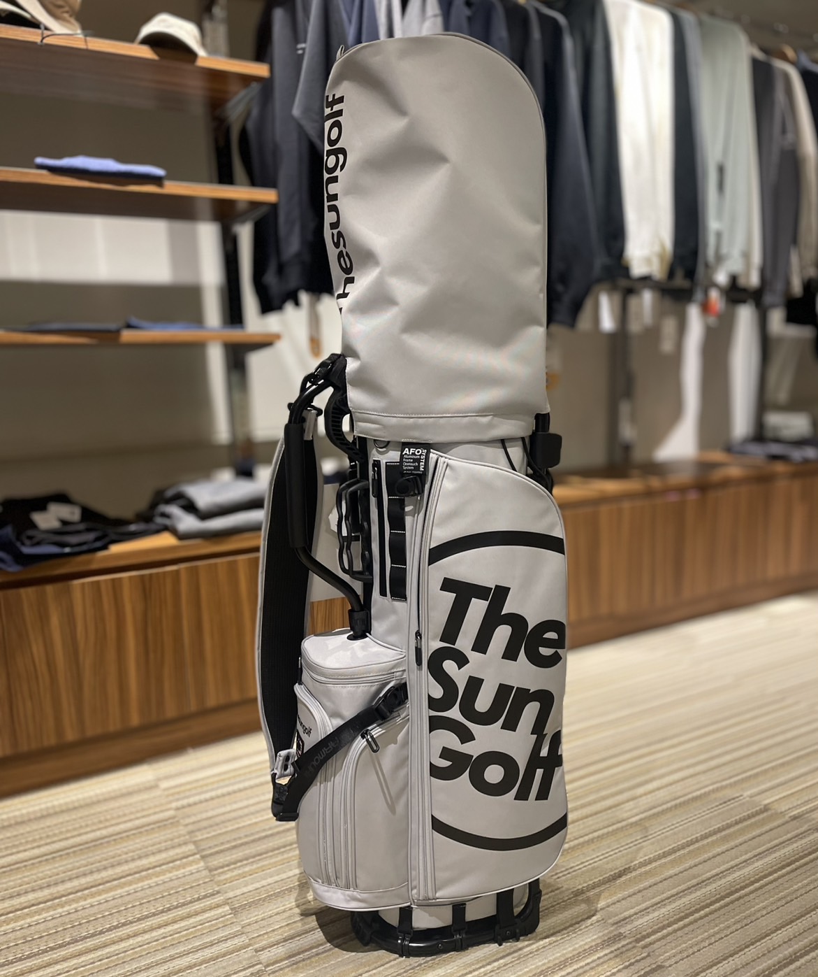 THESUNGOLF】APR24FW2-CAB004/PRO MODEL9.0キャディバッグ/GRAY