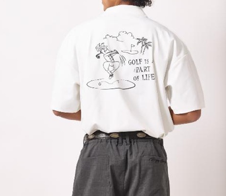 BOGEY LOUNGE】6A199-61BGモック/M/WH