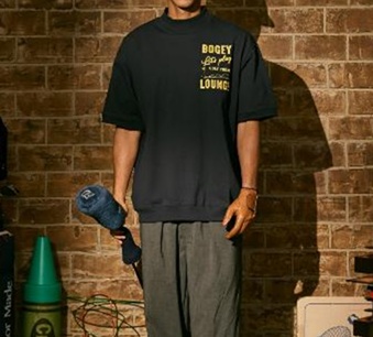 BOGEY LOUNGE】6A199-64BGモック/M/NAVY