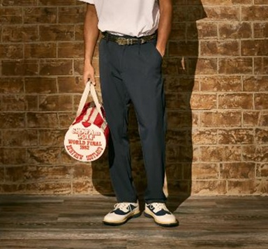 BOGEY LOUNGE】4M199-184BG パンツ/LL/NAVY