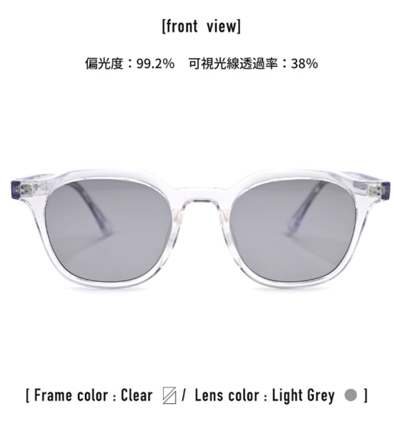 TURF PRPJECT】TPPF-58275-COL.4 BK/クリアー