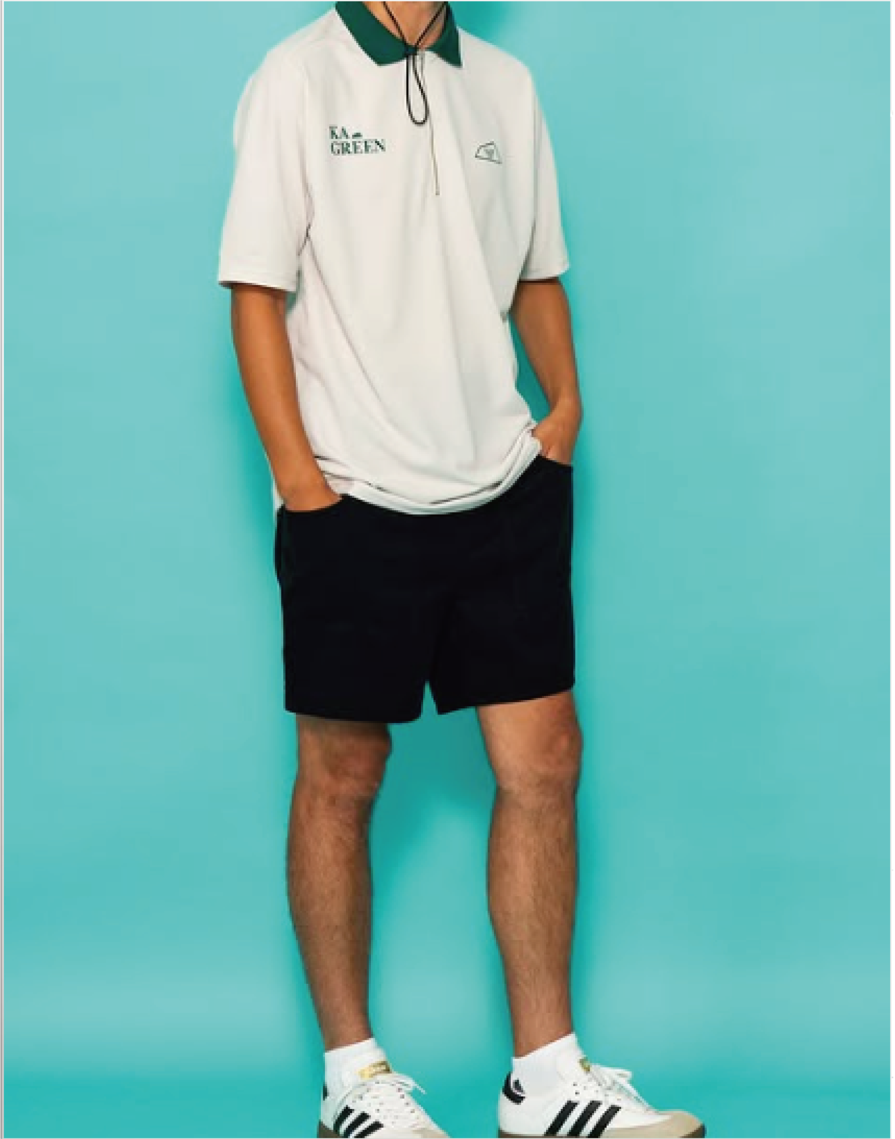 SALVAGE PUBLIC】SVKS6014/Malama Polo SS/Macadamia/L