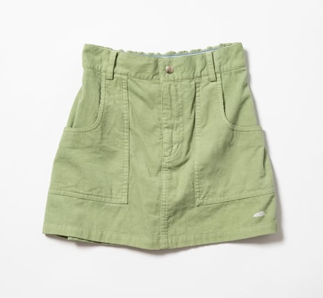 SALVAGE PUBLIC】SVKW001/Uka Corduroy Skirt/Sage/S