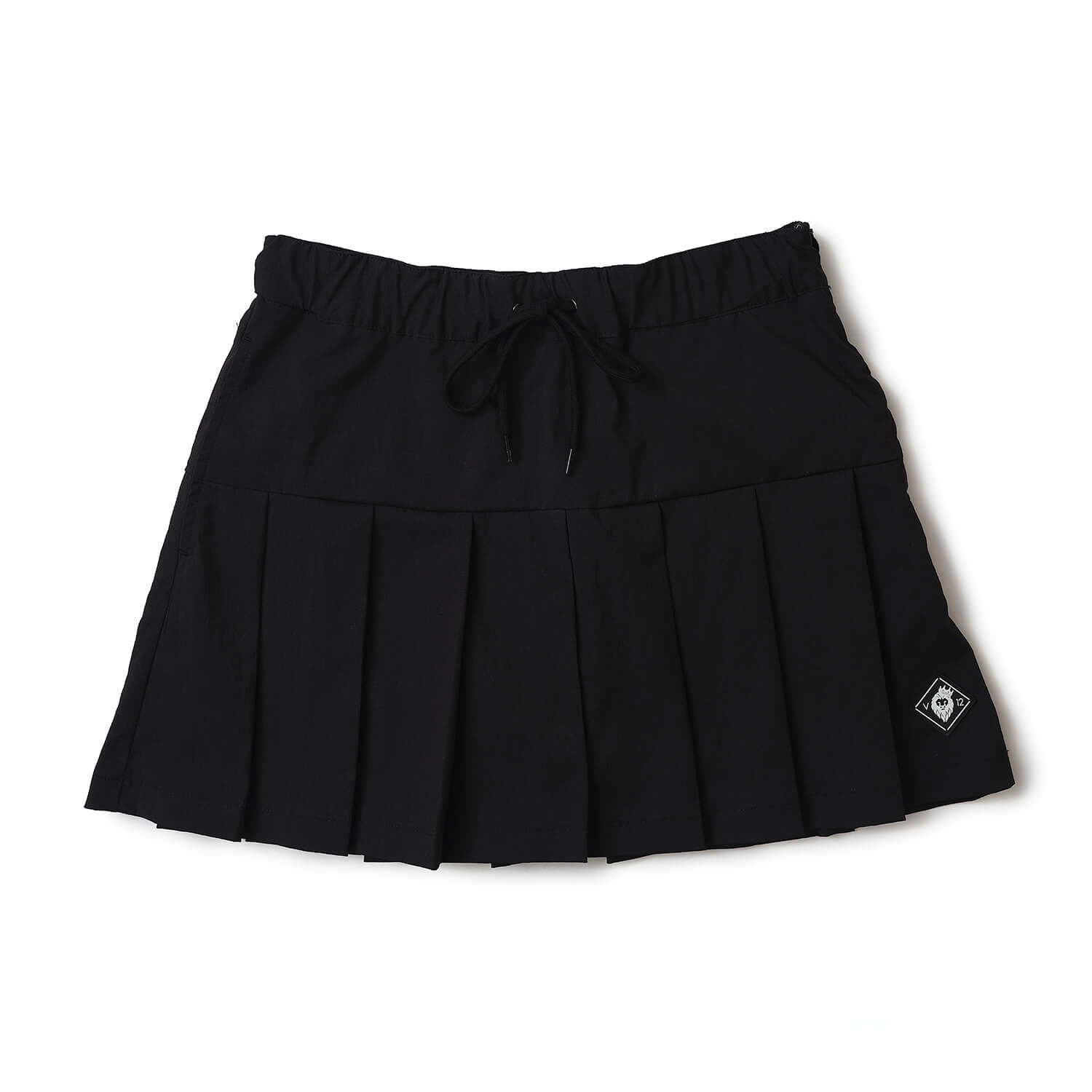 V12】V122510-SK03/FL SKIRT/BK/2