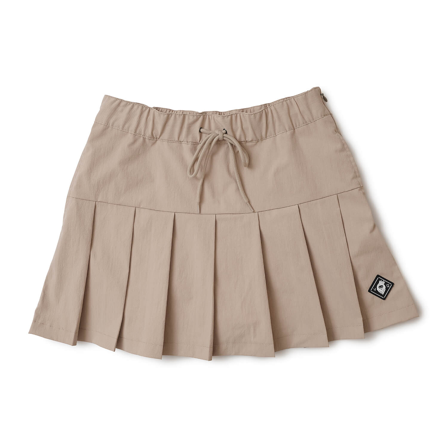 V12】V122510-SK03/FL SKIRT/BEI/1