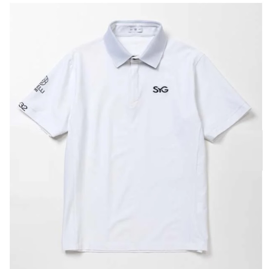 SY32】SYG-25SBOSE06BOSELLI LIGHT STRETCH POLO/M/WH