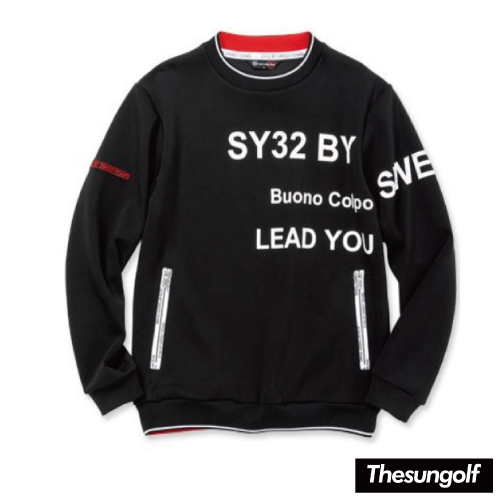 SY32】SYG-23S08DOUBLE FACE MOCK SWEAT SHIRTS