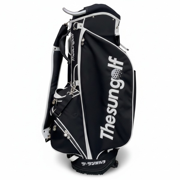 先行予約●THESUNGOLF】GeoGalaxy別注キャディバッグ/8.5インチ/ブラック