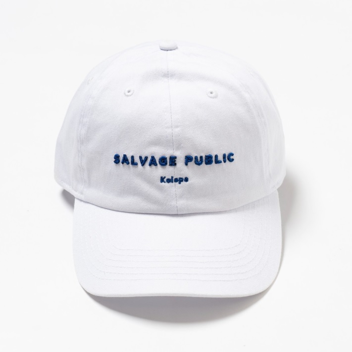 SALVAGE PUBLIC】SVKS50106パネルCAP (SVK Stamp)WH/F