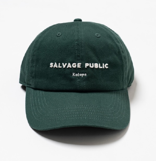 SALVAGE PUBLIC】SVKS50106パネルCAP (SVK Stamp)セージ/F