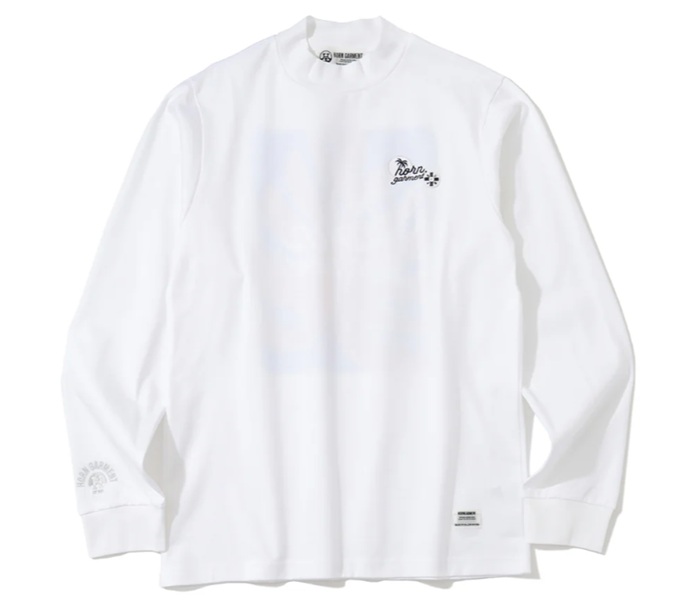 HORNGARMENT】HCM-6A-AA06/S/S TEE/WHITE/50(XL)