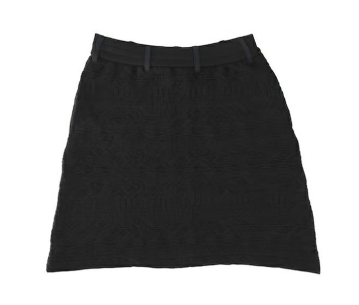 1PIU1UGUARE3】GSK051-GPE045 SKIRT/BK/3