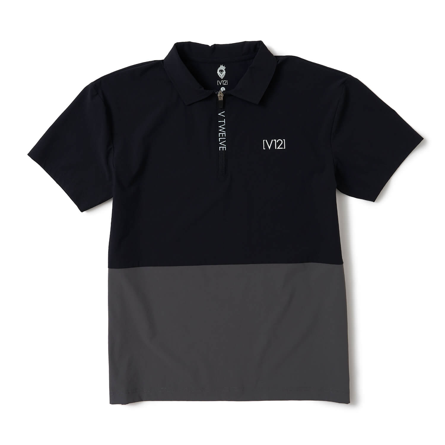 V12】V122610-PL06/EXP ZIP POLO/XL/BK