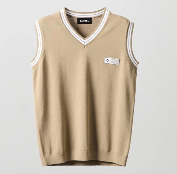 BANDEL】BGS-W6SCKVT-2-SK/Wクールニットベスト/SAND/S