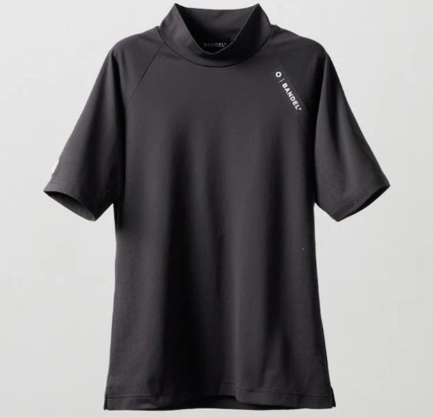 BANDEL】BGS-W6SHPMC-2-BK/Wヒートパンチングモック/BK/S