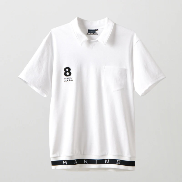 BANDEL】BM-6SHRPP-4-WH/×mutaヘムリブポケットポロ/WH/L