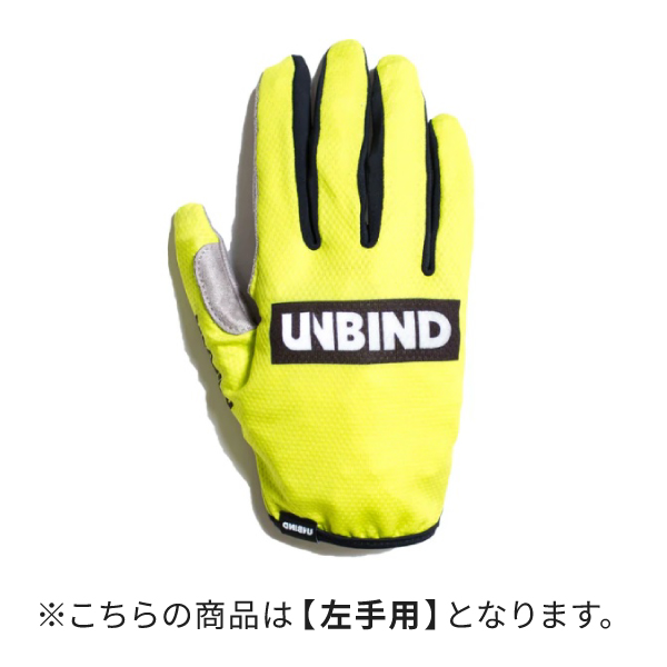 UNBIND】UN2190NANO Anti-slipFREESTYLE GLOVES/S/NEON YELLOW