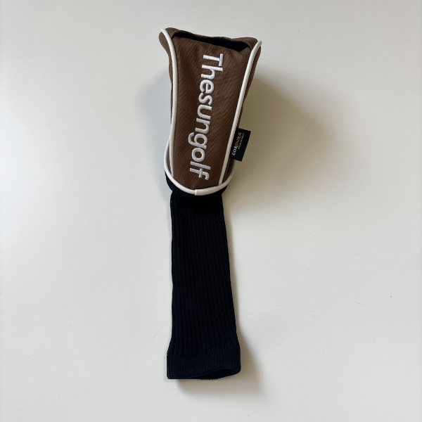 THESUNGOLF 】☆GeoGalaxy別注ヘッドカバー（FW）/コヨーテ