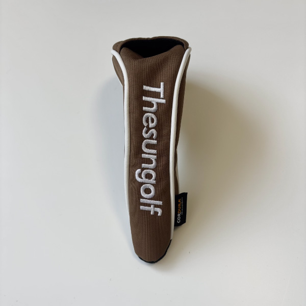 THESUNGOLF 】☆GeoGalaxy別注ヘッドカバー（UT）/コヨーテ