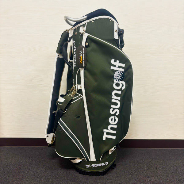 THESUNGOLF 】☆GeoGalaxy別注キャディバッグ/8.5インチ/ダークグリーン