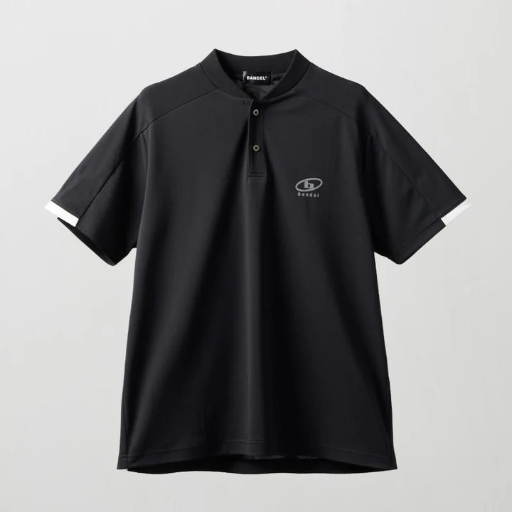 BANDEL】BGS-6SBCPL-4-BK/ベースボールカラーシャツ/BK/L