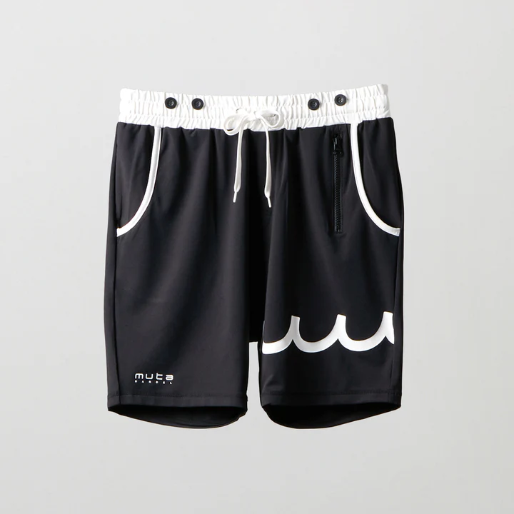 BANDEL】BM-6SRPT001-4-BK/BANDEL×mutaラッシュショーツ/ブラック/L