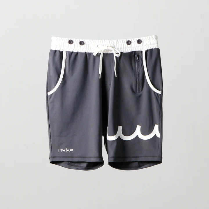BANDEL】BM-6SRPT001-4-GR/BANDEL×mutaバイカラーラッシュショーツ/グレー/L