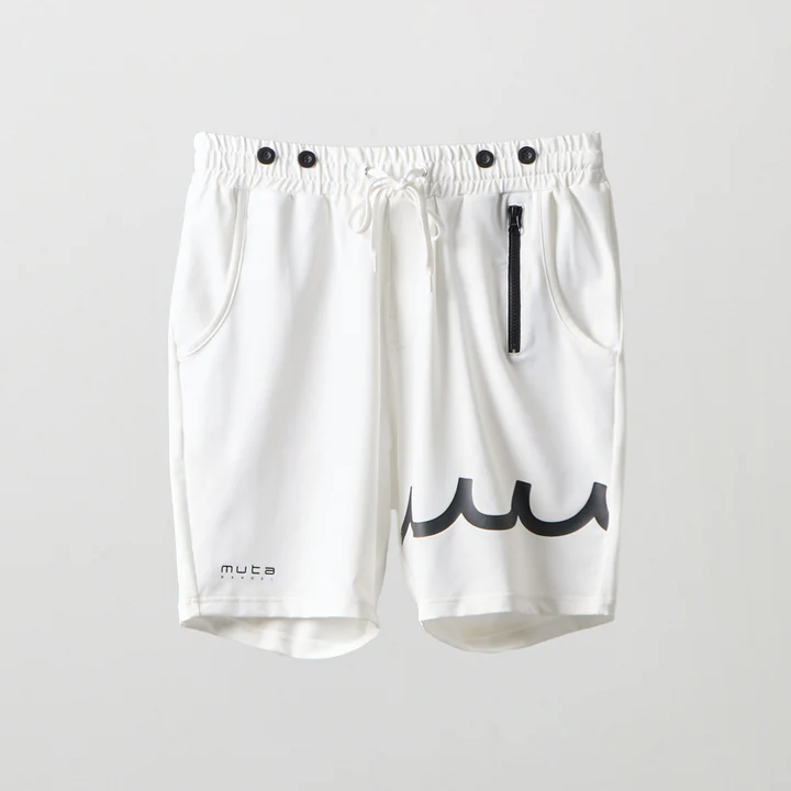 BANDEL】BM-6SRPT001-4-WH/BANDEL×mutaバイカラーラッシュショーツ/ホワイト/L