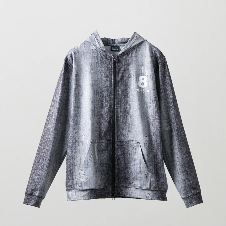 BANDEL】BM-6SZPRP-4-BK/BANDEL×mutaデニムラッシュパーカー/ブラック/L