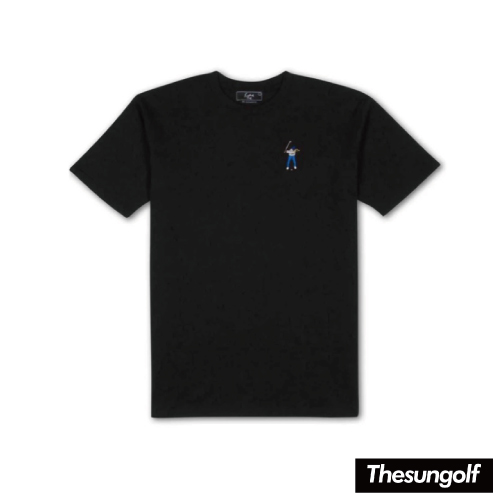 EastsideGolf】ESGL-T2301-BK  Staple Shirt