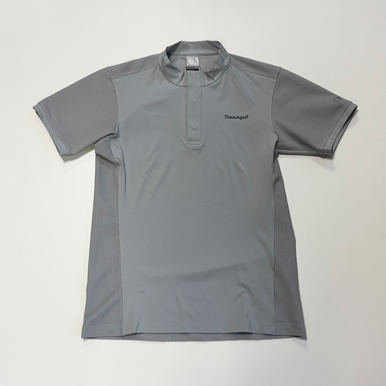 THESUNGOLF】TSGAP01/ TIGHT MOCK SHIRTS/S/LGR