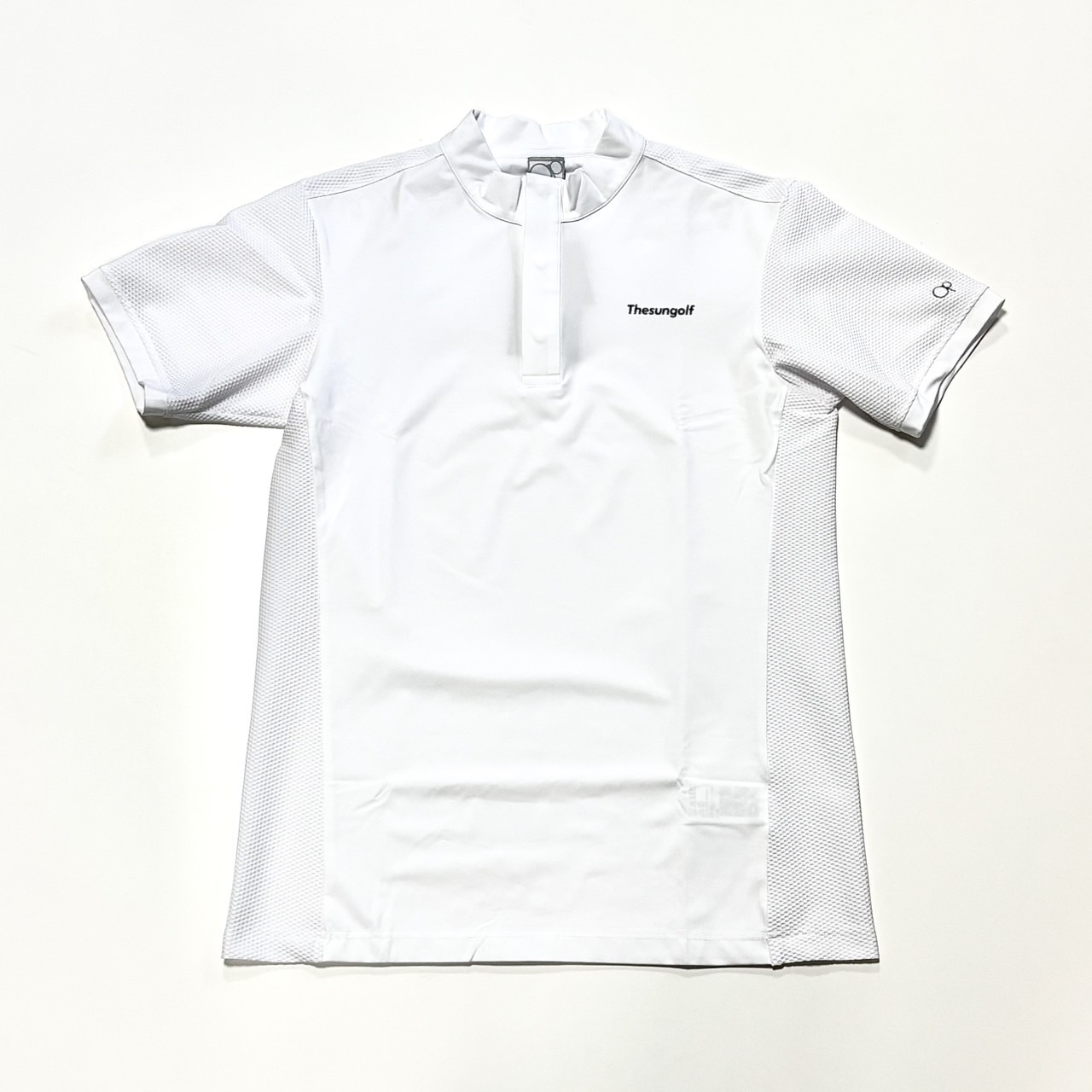 THESUNGOLF】TSGAP01/ TIGHT MOCK SHIRTS/XL/WHT