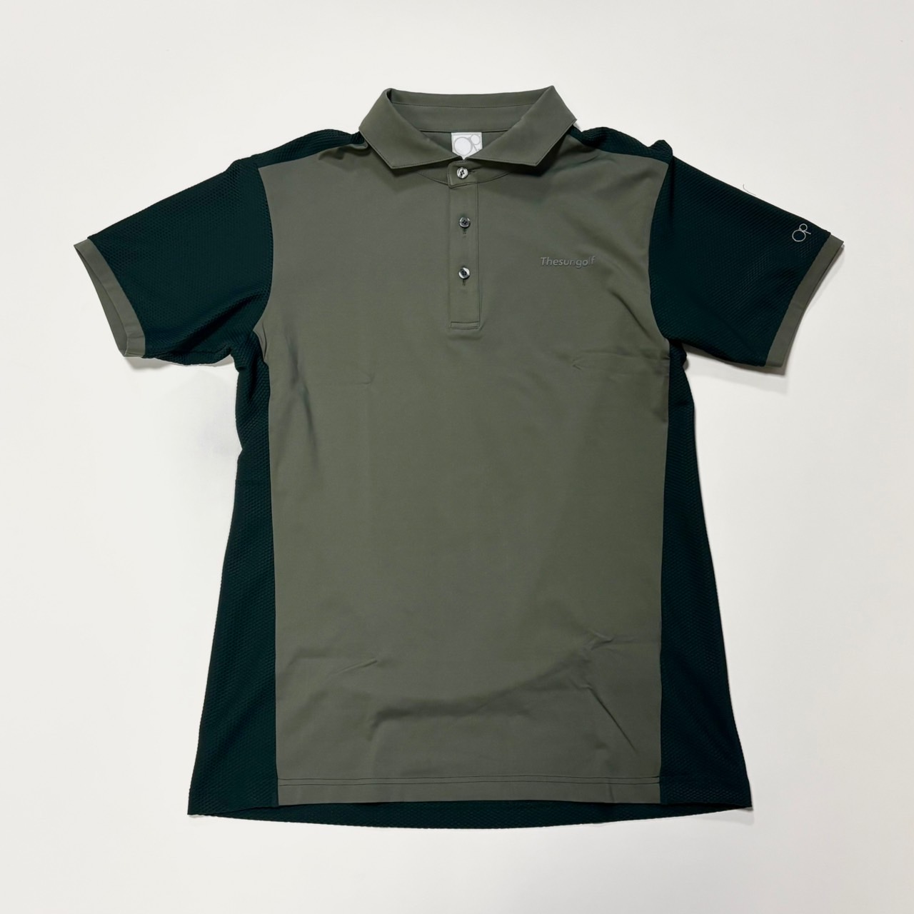 THESUNGOLF】TSGAP02/ TIGHT POLO SHIRTS/S/OLIVE