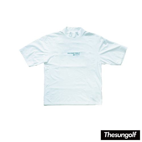 SALVAGEPUBLIC】SVKS3026 SURF Mockneck Shortsleeve(Kolepa Stamp)
