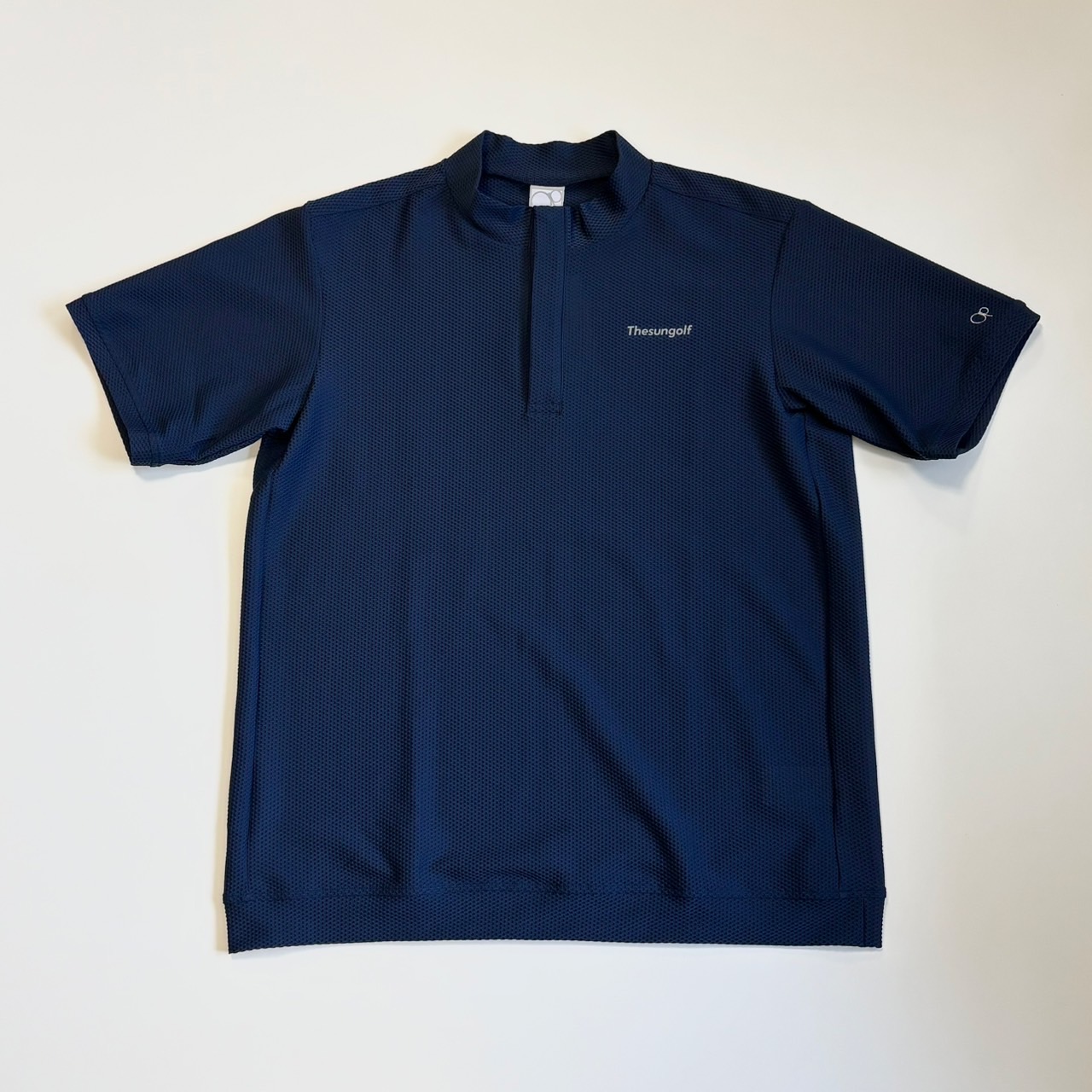 THESUNGOLF】TSGAP05/ LOOSE MOCK SHIRTS/XL/NAV