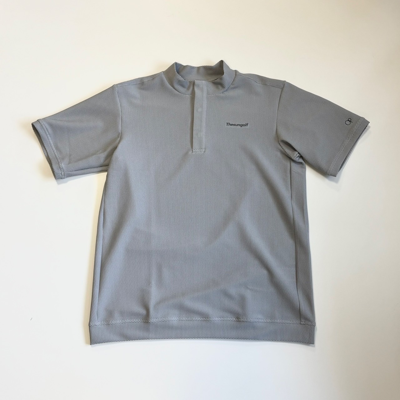 THESUNGOLF】TSGAP05/ LOOSE MOCK SHIRTS/XL/LGR