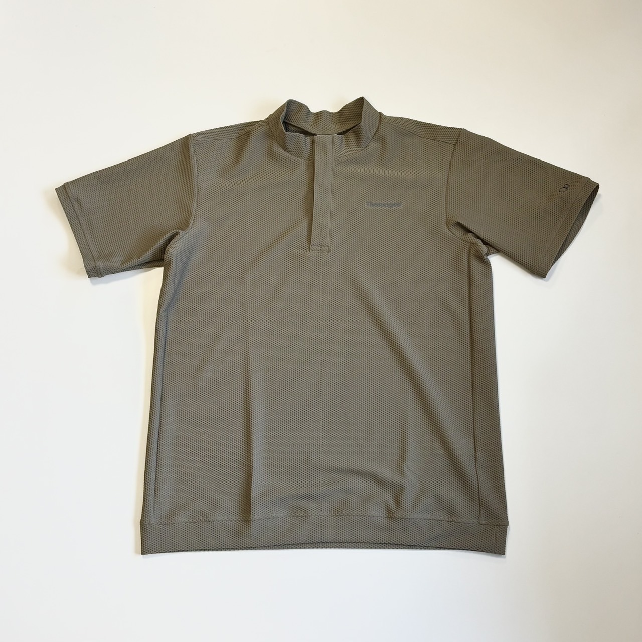 THESUNGOLF】TSGAP05/ LOOSE MOCK SHIRTS/L/BEIGE