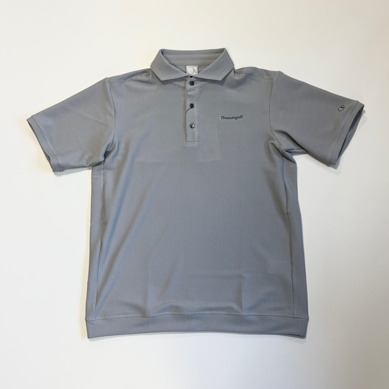 THESUNGOLF】TSGAP06/ LOOSE POLO SHIRTS/S/LGR