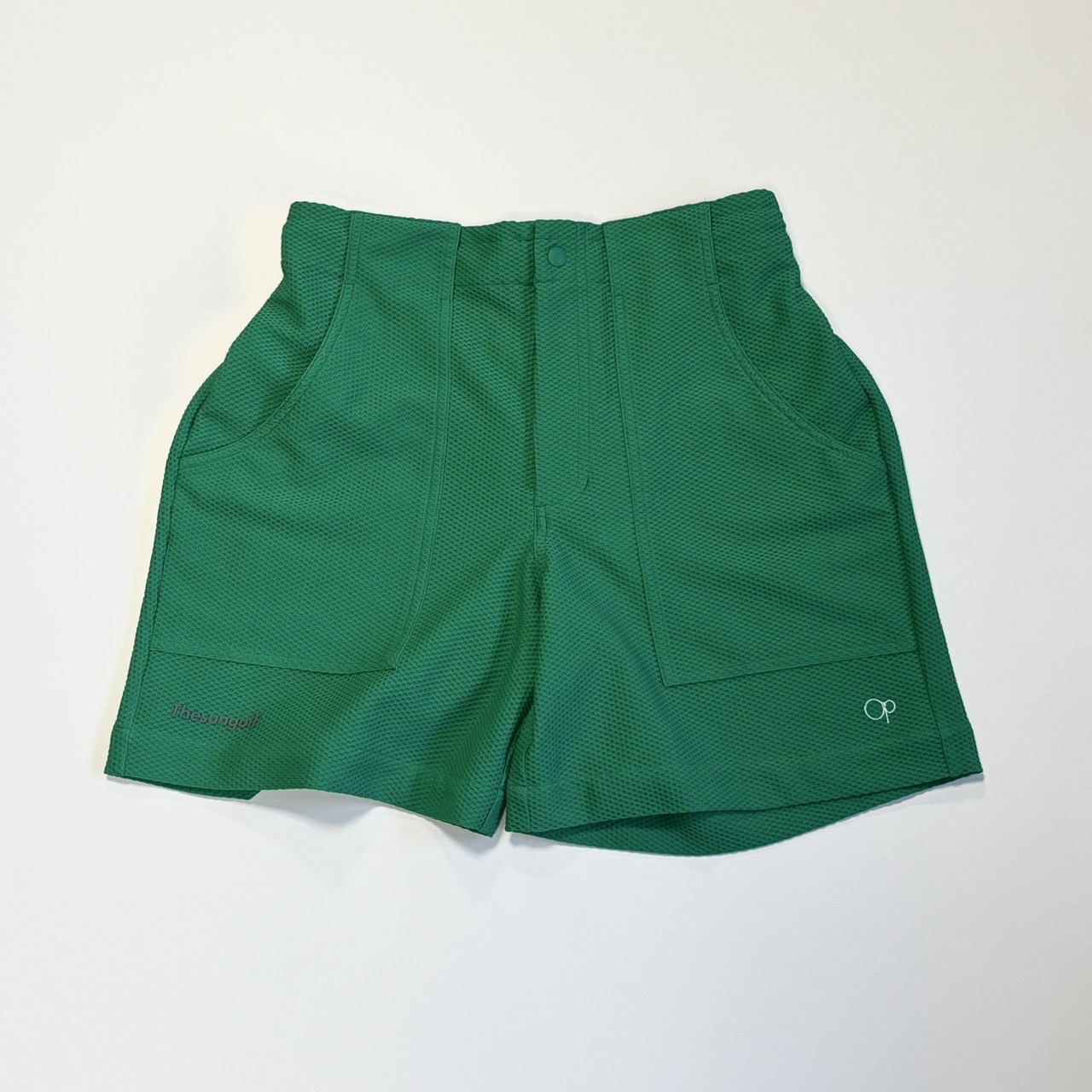 THESUNGOLF】TSGAP07/SHORT PANTS/M/KGREEN