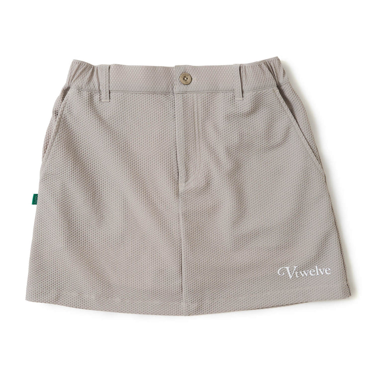 V12】V122610-SK08/AIRY AWA SKIRT/1/BEI