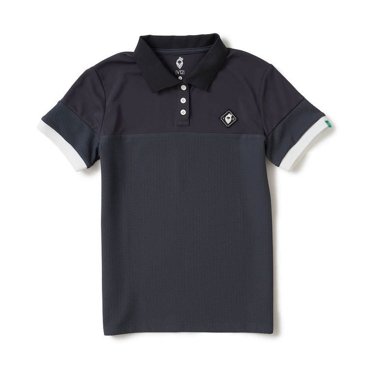 V12】V122610-PL01/AIRY AWA POLO/1/GY