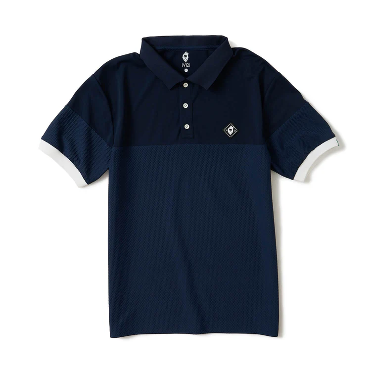 V12】V122610-PL01/AIRY AWA POLO/XL/NV