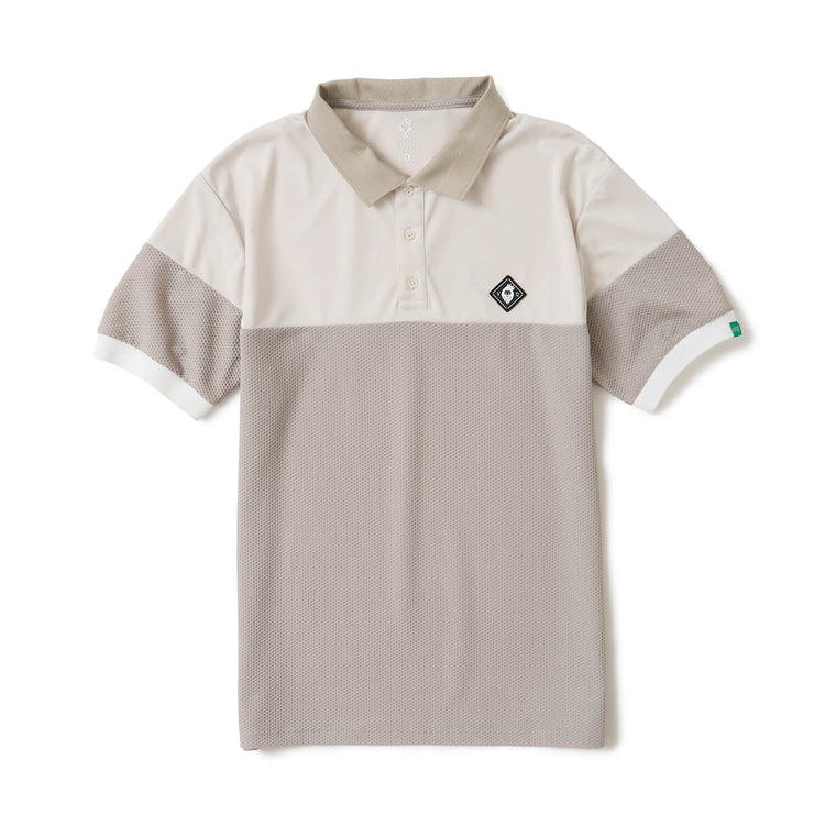 V12】V122610-PL01/AIRY AWA POLO/XL/BEI