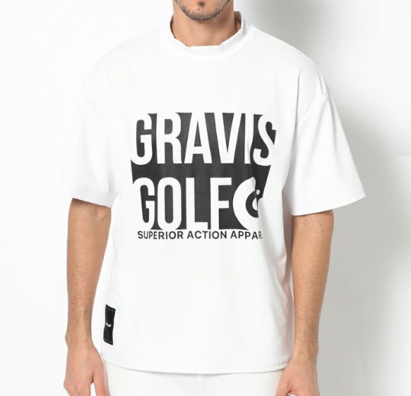 HORNGARMENT】GRAVIS/GGM-5A-AA02S/S TEE/WH/L